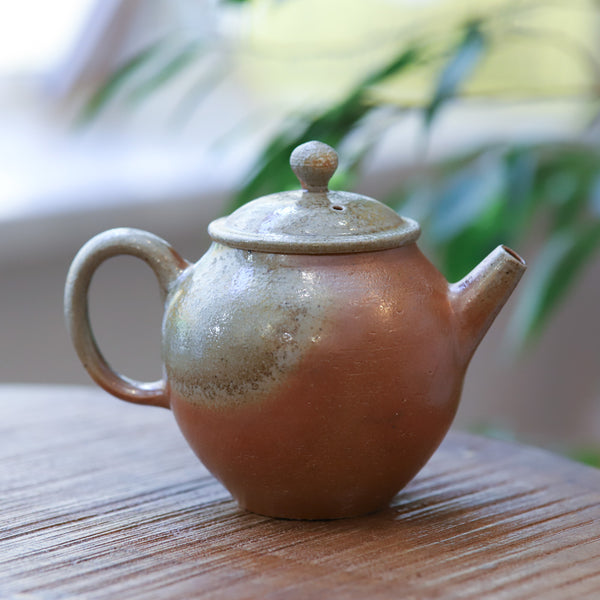 Holzbrand Gongfu Teekännchen Glatt (180 ml)