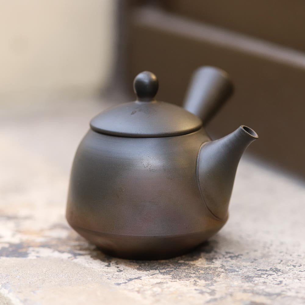 Japanese Kyusu Teapot Black - Thumbnail 5