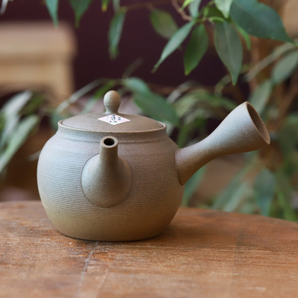 Japanische Kyusu Teekanne braun (300 ml)