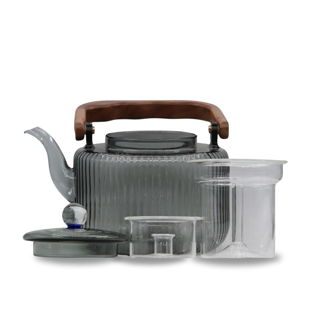 Teekanne / Teekocher aus Glas - Thumbnail 2