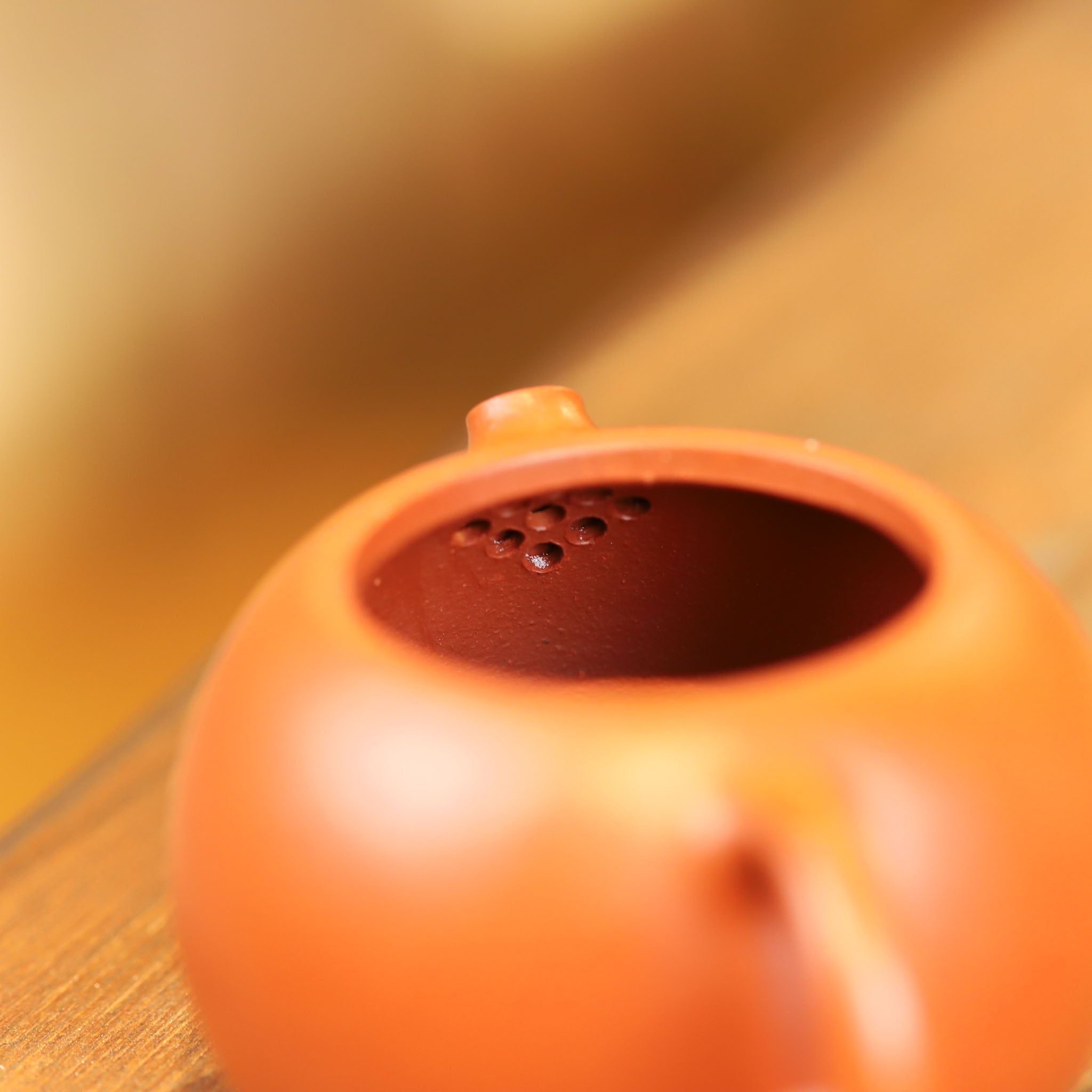 Yixing Zhuni Persimon Zhuni 朱泥柿圆 (100 ml)