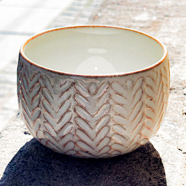 Hanka Vrbicová tea bowl white (160 ml)