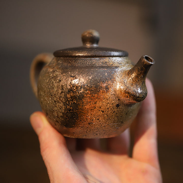 Holzofen-gebranntes Gongfu Teekännchen (180 ml)