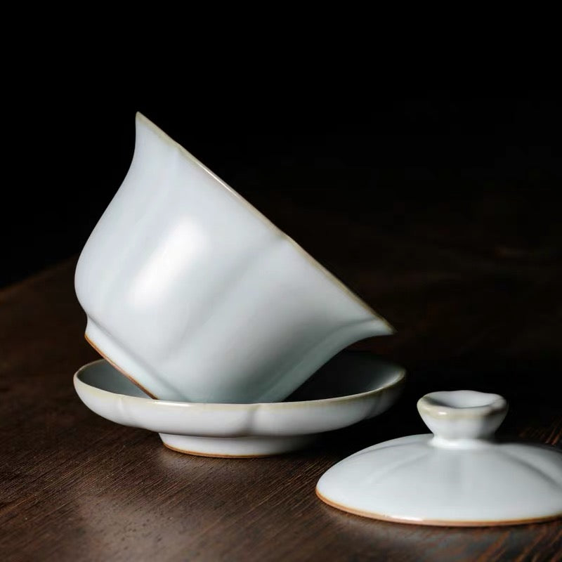 Porcelain Gaiwan Celadon - Thumbnail 2