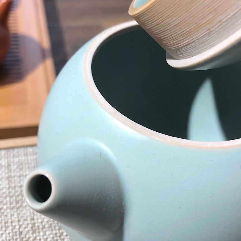 Ru Yao Porcelain Gongfu Teapot Xishi - Thumbnail 3