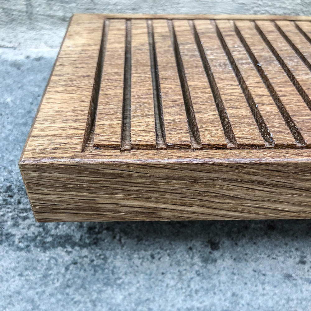 Tea tray premium made of oak - Thumbnail 5